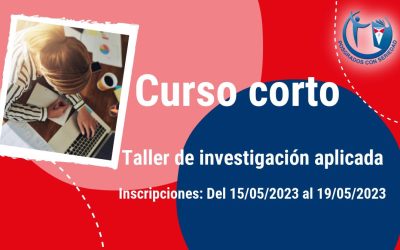 Curso corto 3ra versión – Taller de investigación aplicada