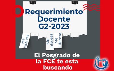 Requerimiento docente G2-2023