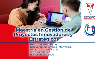 Maestría en Gestión de Proyectos Innovadores y Estratégicos