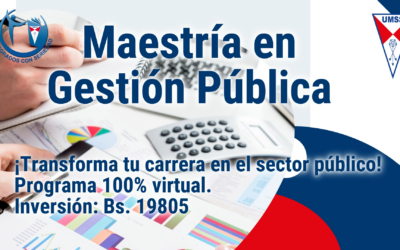 MAESTRÍA EN GESTIÓN PÚBLICA