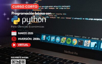CURSO CORTO PROGRAMACIÓN BÁSICA CON PYTHON PARA CIENCIAS ECONÓMICAS 1.a VERSIÓN