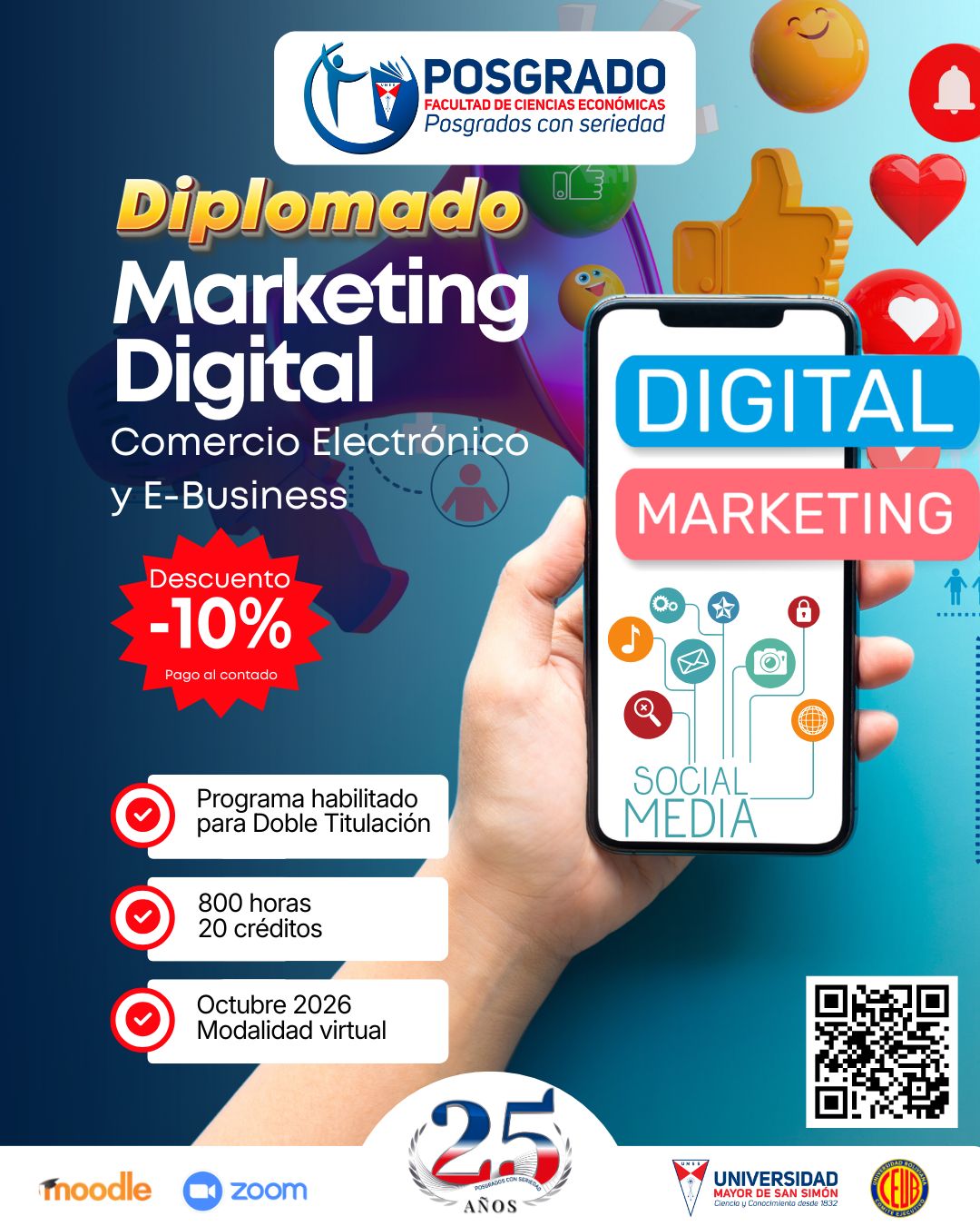 DIPLOMADO MARKETING DIGITAL, COMERCIO ELECTRÓNICO Y E-BUSINESS – 11a VERSIÓN